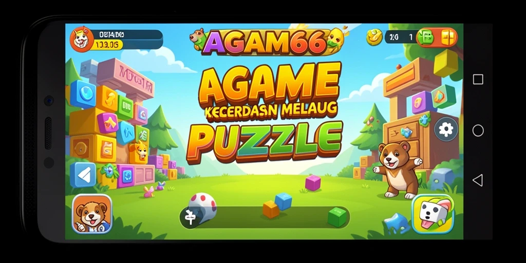 Gameplay AGAM66 menunjukkan keseruan dan tantangan permainan puzzle.
