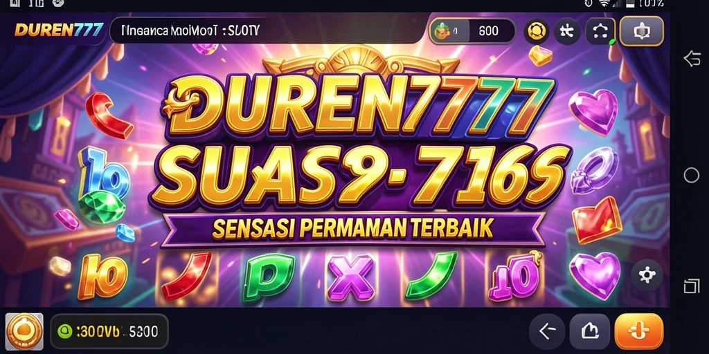Tampilan menarik dari gameplay DUREN777 yang seru.
