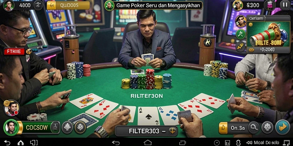 Gameplay Poker seru di FILTER303 menunggu Anda!