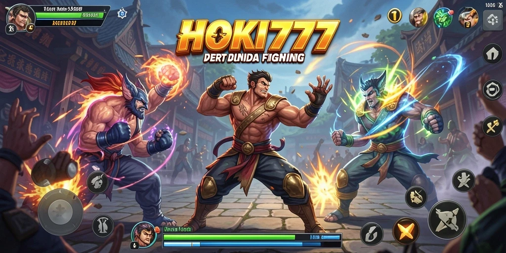 Gameplay seru HOKI777 dengan pertarungan epik dan karakter unik.