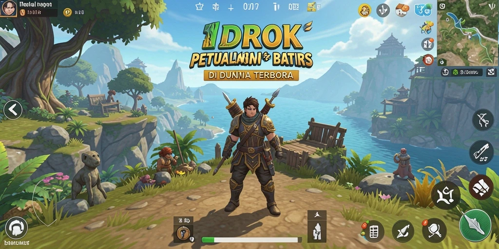 Tampilan menakjubkan dari gameplay Open World di IDROK.