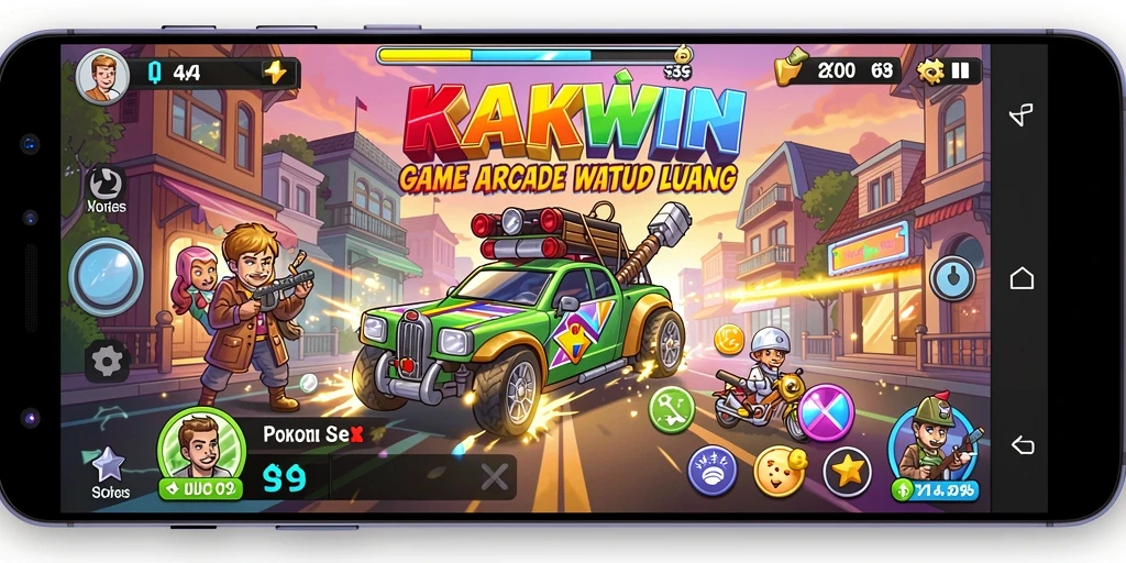 Screenshot gameplay KAKWIN yang menampilkan aksi seru.