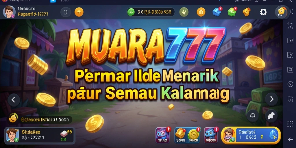 Screenshot gameplay MUARA777 menampilkan suasana santai dan interaktif yang khas.