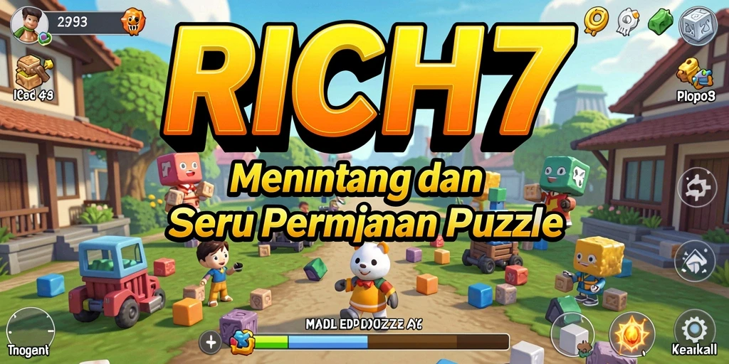 Screenshot menampilkan gameplay seru dan visual menarik RICH7.