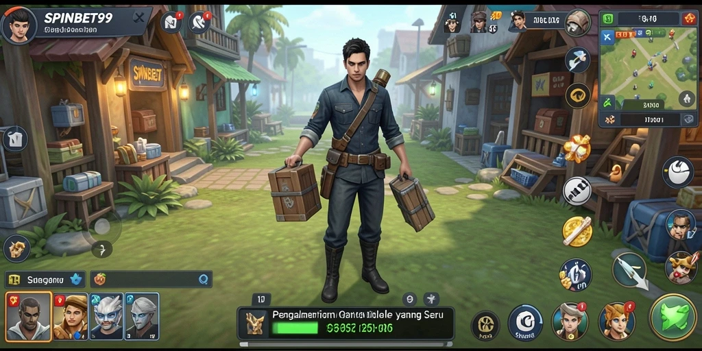 Tampilan gameplay <strong>SPINBET99</strong> yang menarik dan interaktif.